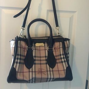Authentic Burberry Tote and crossbody